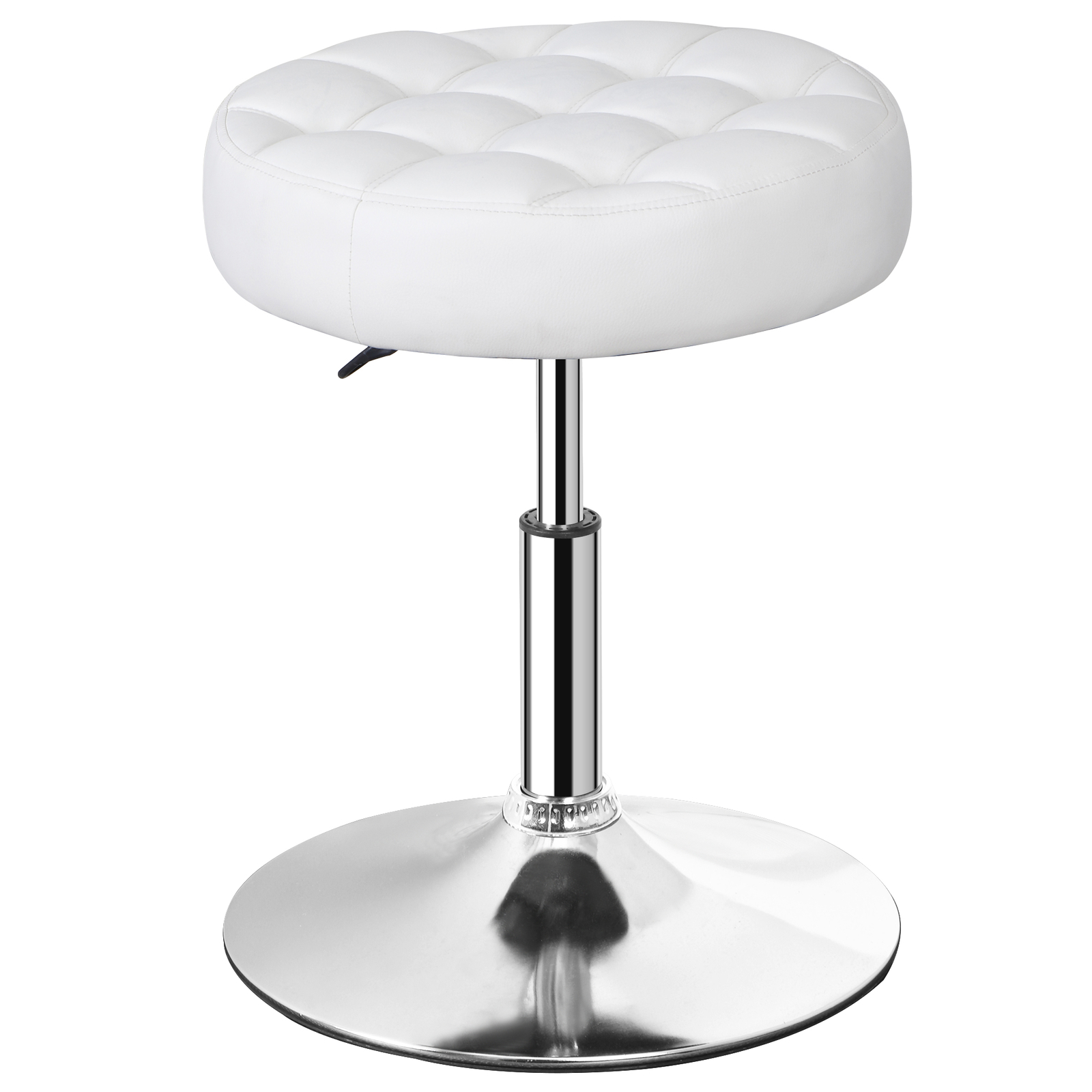 1/2/4 PCS Vanity Stools PU Leather Adjustable Swivel Vanity Makeup Chair Ottoman