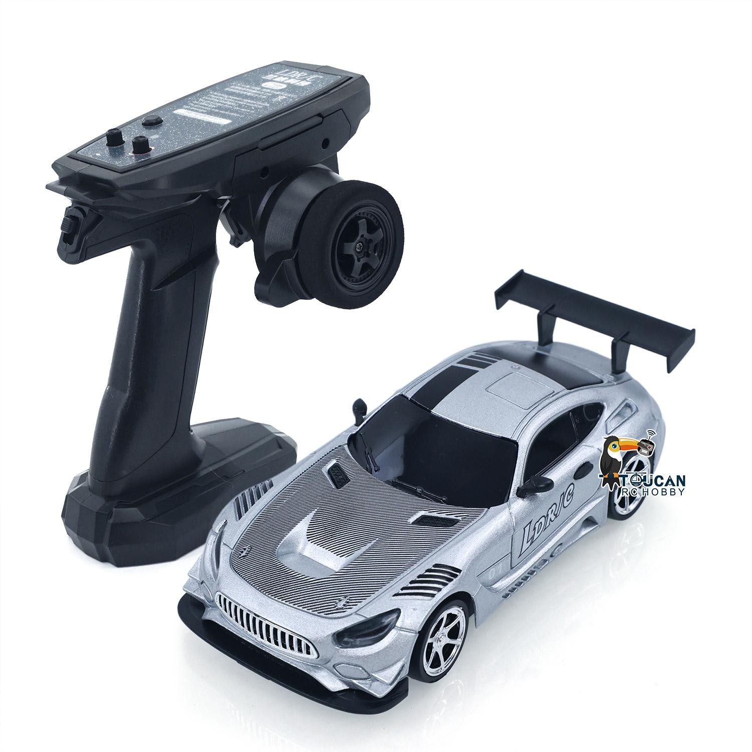 Metal Car Shell 1/43 RC Drift Car LDRC LD4301 4WD Racing Vehicle Gyroscope Light
