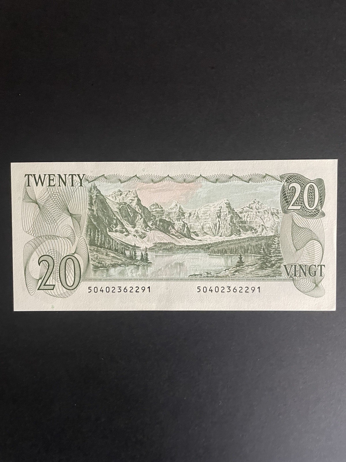 1979 Canada $20 Banknote Lawson-Bouey AUNC