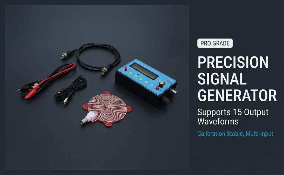 DDS Function Signal Generator Frequency Counter For Electronic Circuit Testi DSO