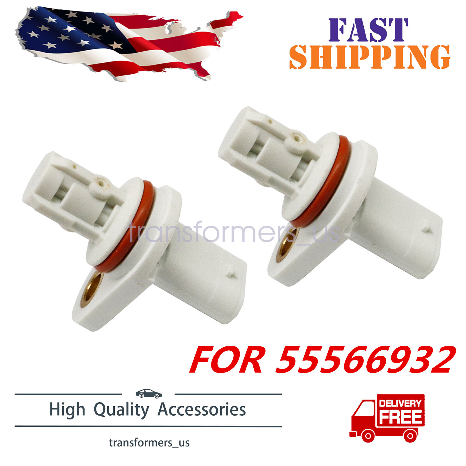 FOR Chevy Cruze Sonic Cadillac Buick 1.4L Pair Camshaft Position Sensor 55566932