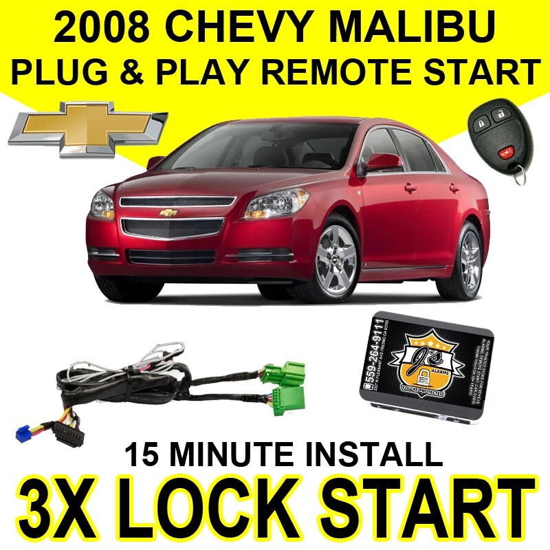 2008 Chevy Malibu Plug & Play Remote Start System Chevrolet GM Chevy GM2