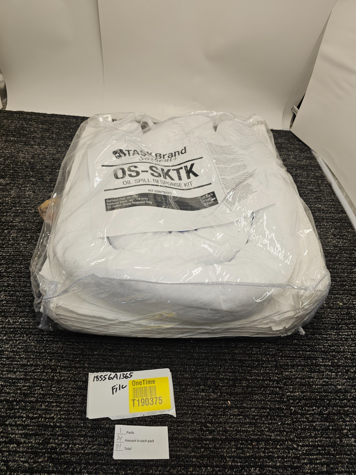 Task Brand Sorbents OS-SKTK Oil Spill Response Hardware