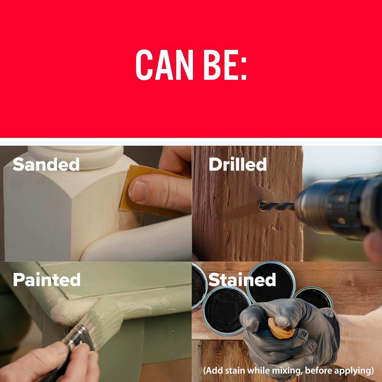 Wood Repair Epoxy Putty Stick for Filling, Repairing and Restoration