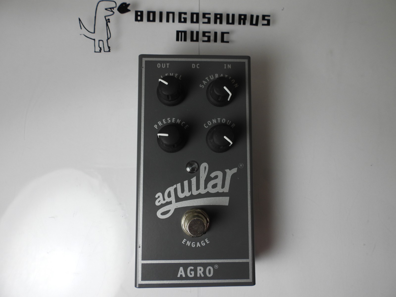Aguilar Agro Bass Distortion Overdrive Effects Pedal Free USA Shipping