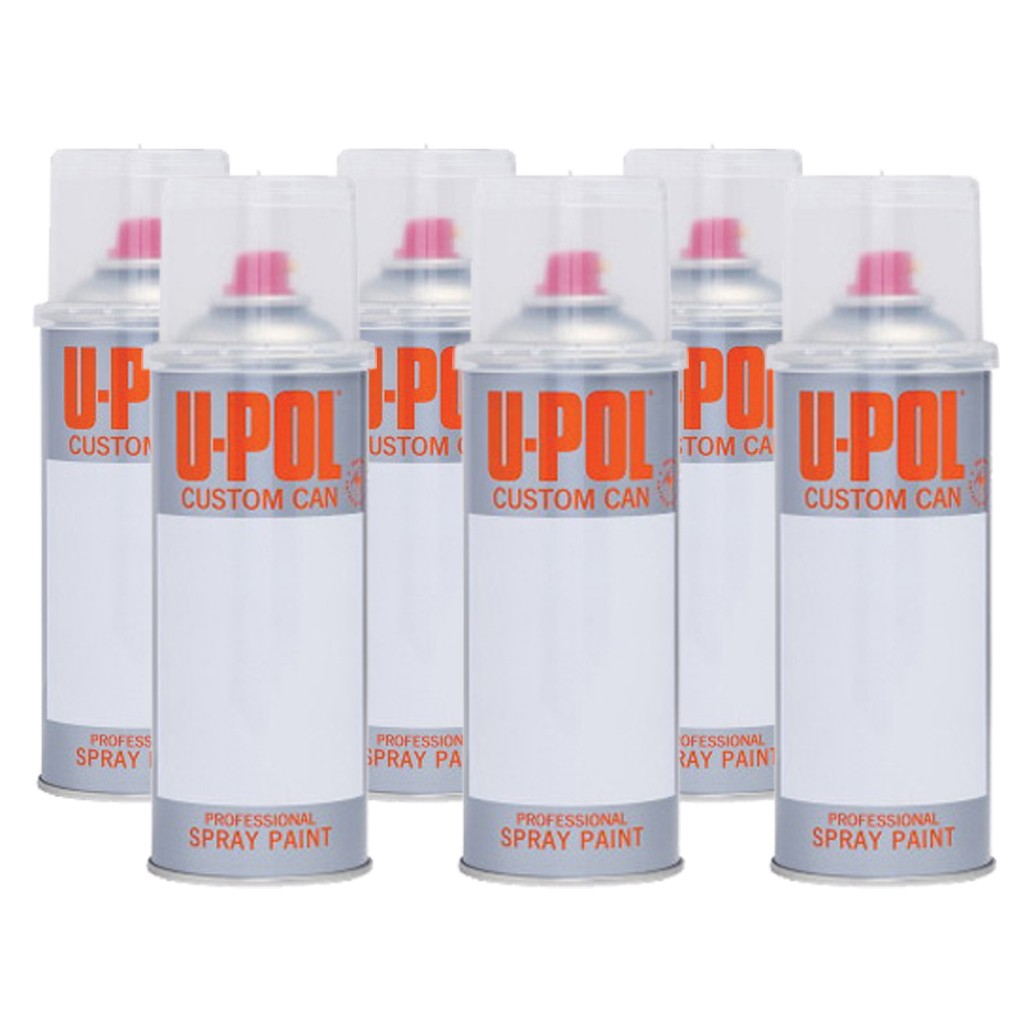 U-POL 0851 Custom Can Solvent Based Fill-One Aerosol 400 mL (6 Pack)