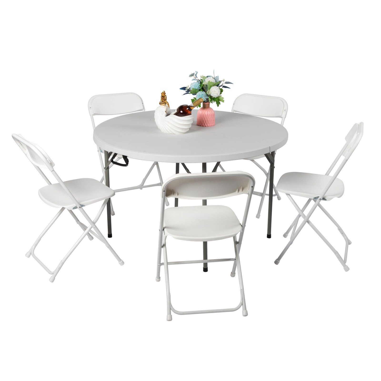 Round Folding Table Outdoor Folding Utility