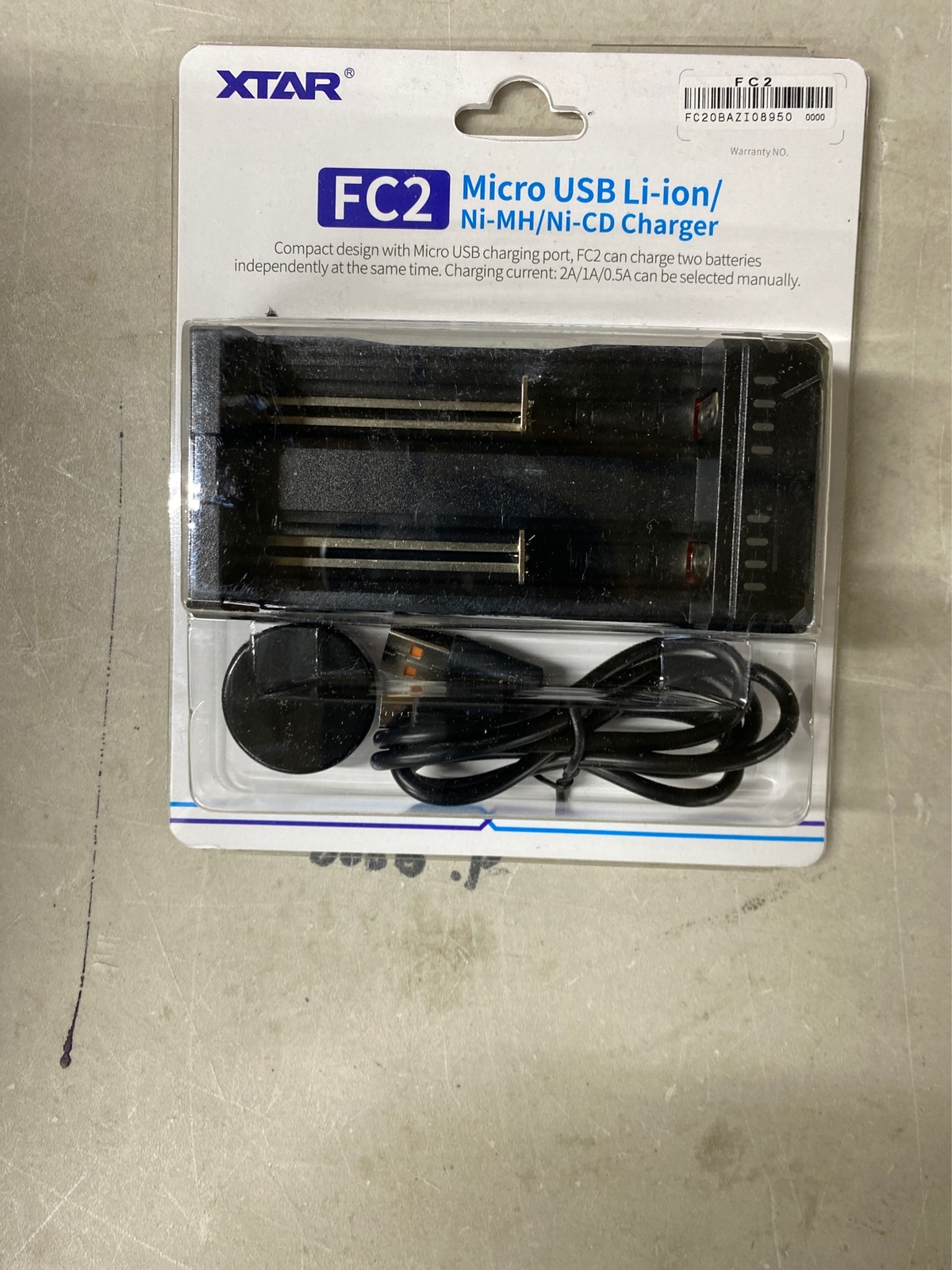 XTar D26 1600 + 2 Pcs Battery + FC2 Twin Charger + Silicon Grease