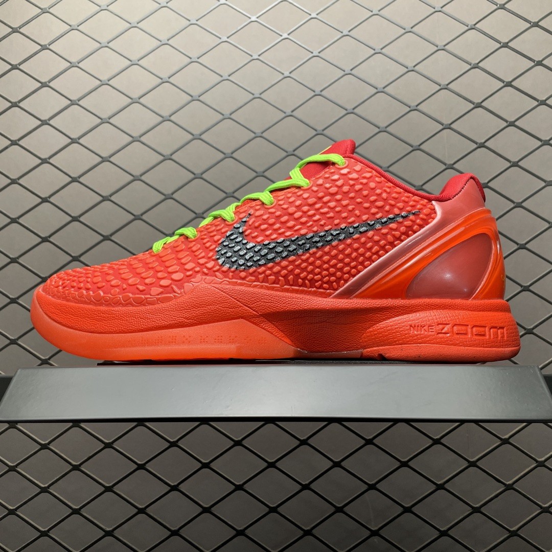 New Kobe 6 Protro Low Reverse Grinch Men's FV4921-600