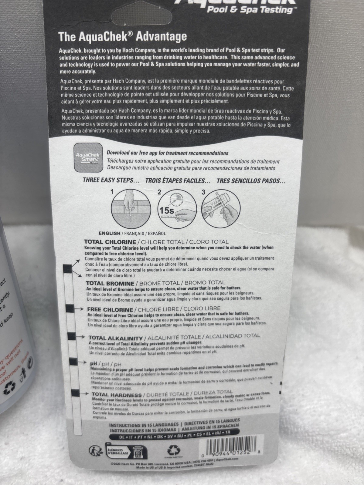 AquaChek Pool Testing Strips & Pool Winterizing Closer