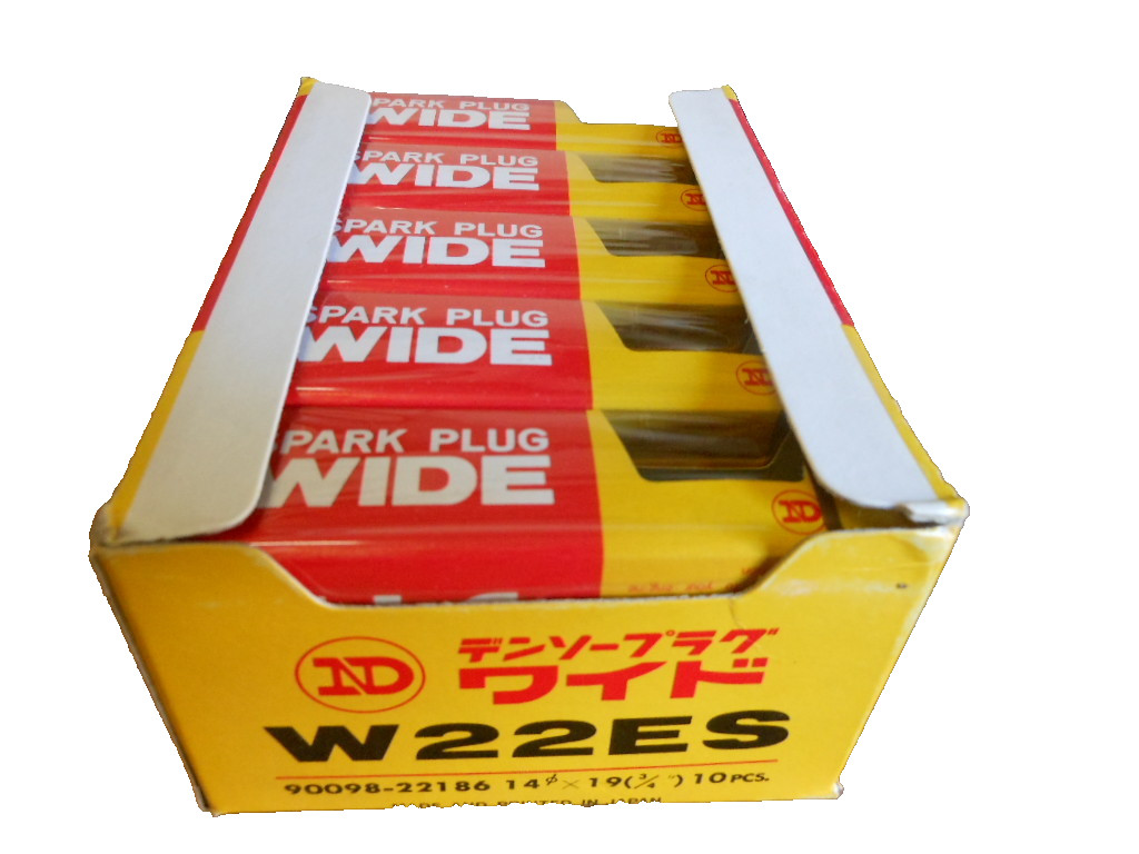 NOS Box of 10 ND Spark Plug Plugs W22ES S/A NGK B7ES Fits: Honda XL175
