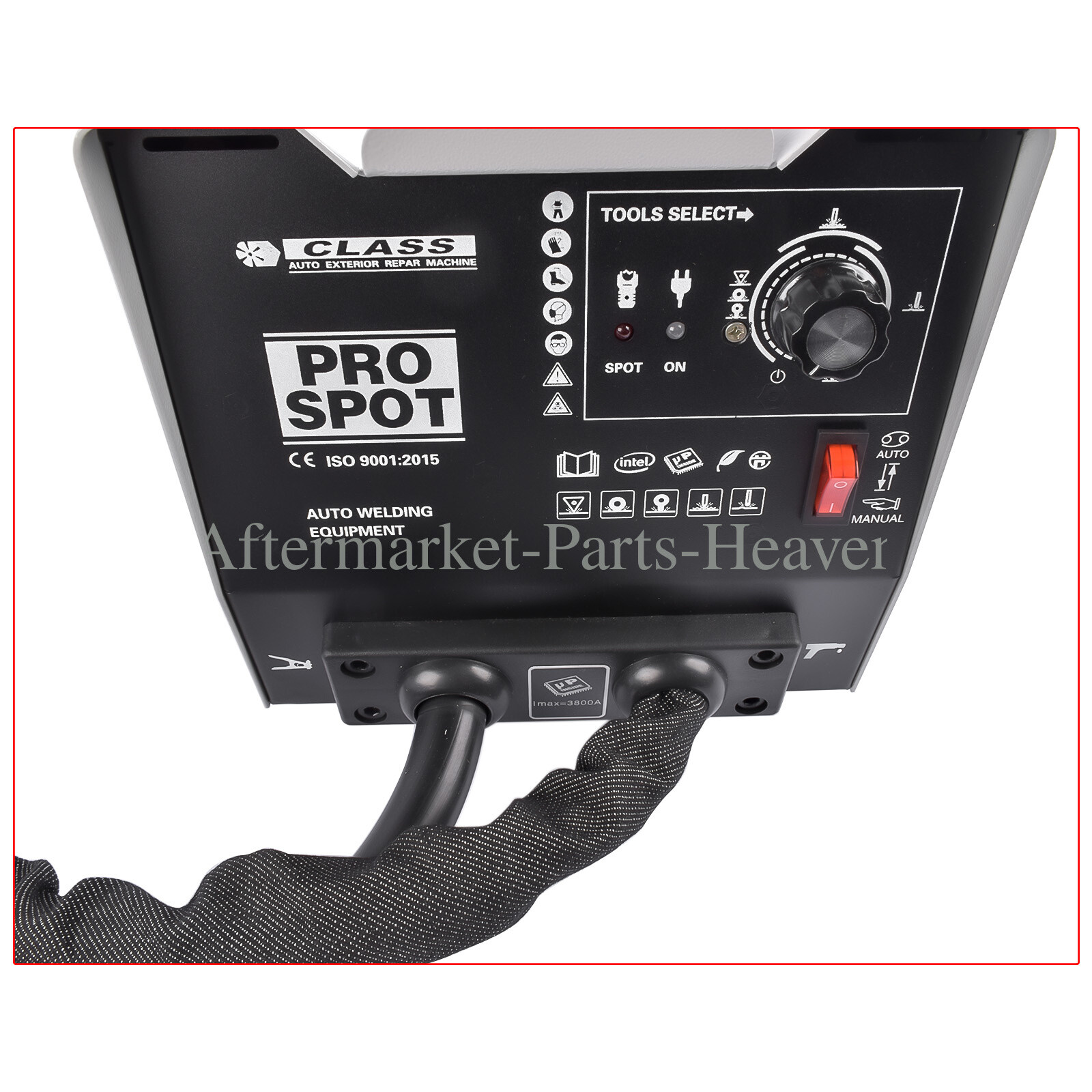Spot Welder Dent Puller Machine 3800A Car Body Stud Dent Repair Kit 110V 6 Modes