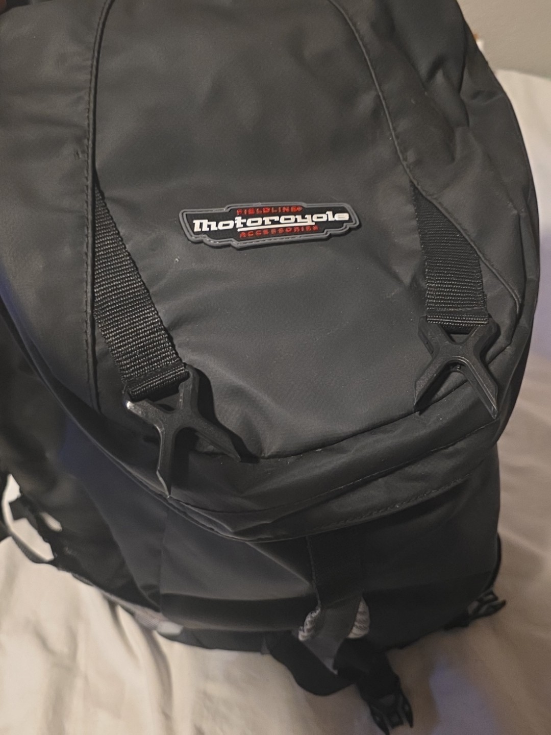 Fieldline Motorcycle Accessories Backpack – Black Utility Pack All Weather Pack