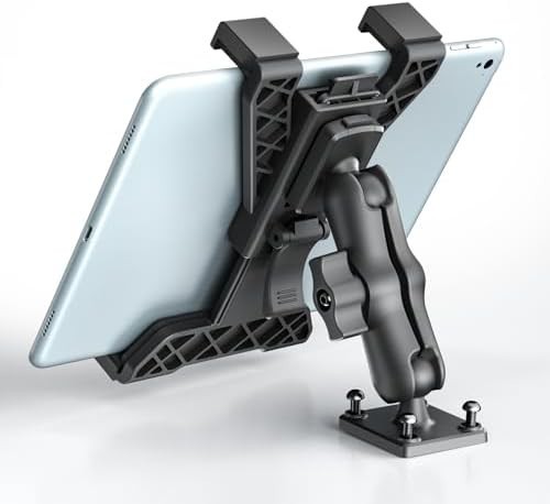 Tablet Holder for Truck Heavy Duty Drill Base Tablet Car Mount for Ipad Mini...