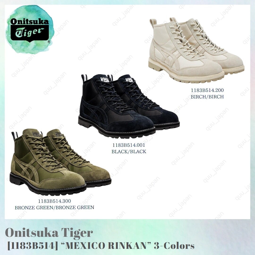 Onitsuka Tiger MEXICO RINKAN 1183B514 Unisex 3-Colors Size M4-14 From Japan NEW