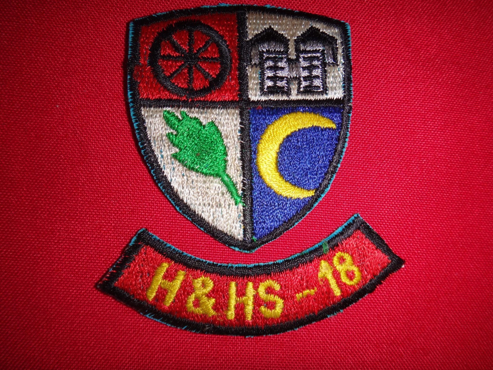 2 Vietnam War USMC Headquarters & Headquarters Squadron H&HS-18 Patch and Arc