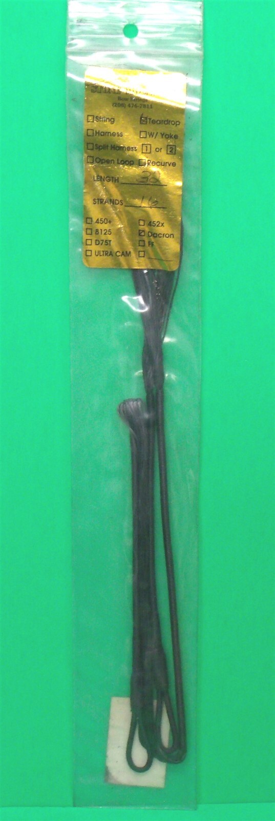 New Stone Mountain Premium Replacement String for Teardrop Cable Bows - 32"