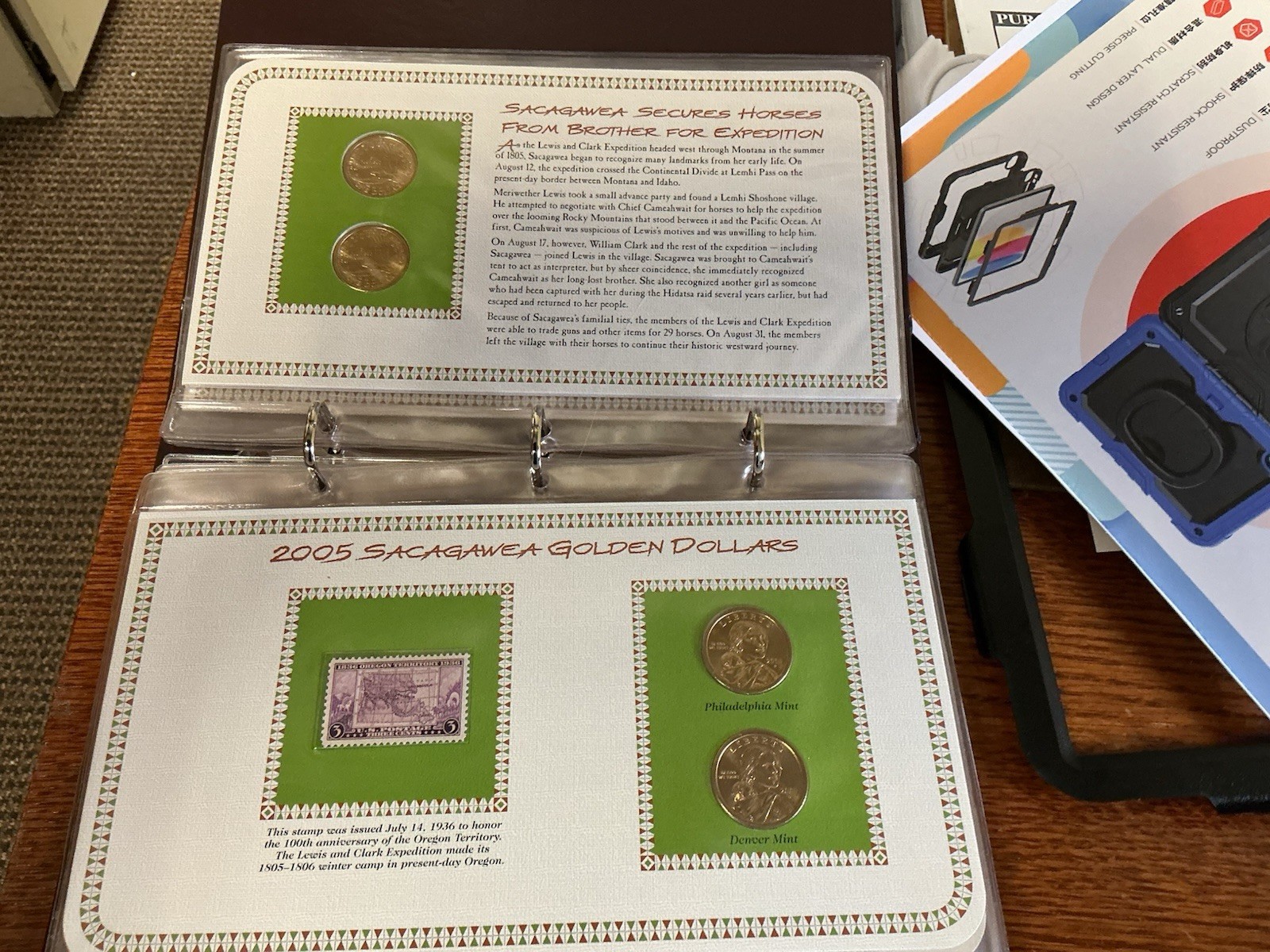 2000-2014 Complete Collection UNC Sacagawea Golden Dollars Book