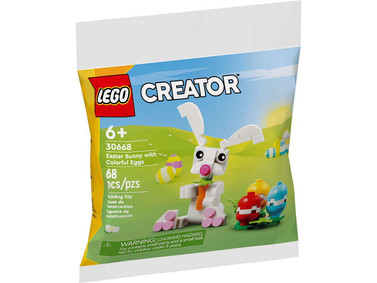 Lego Easter Bunny with Colorful Eggs 30668 Retired New Factory Sealed 2024
