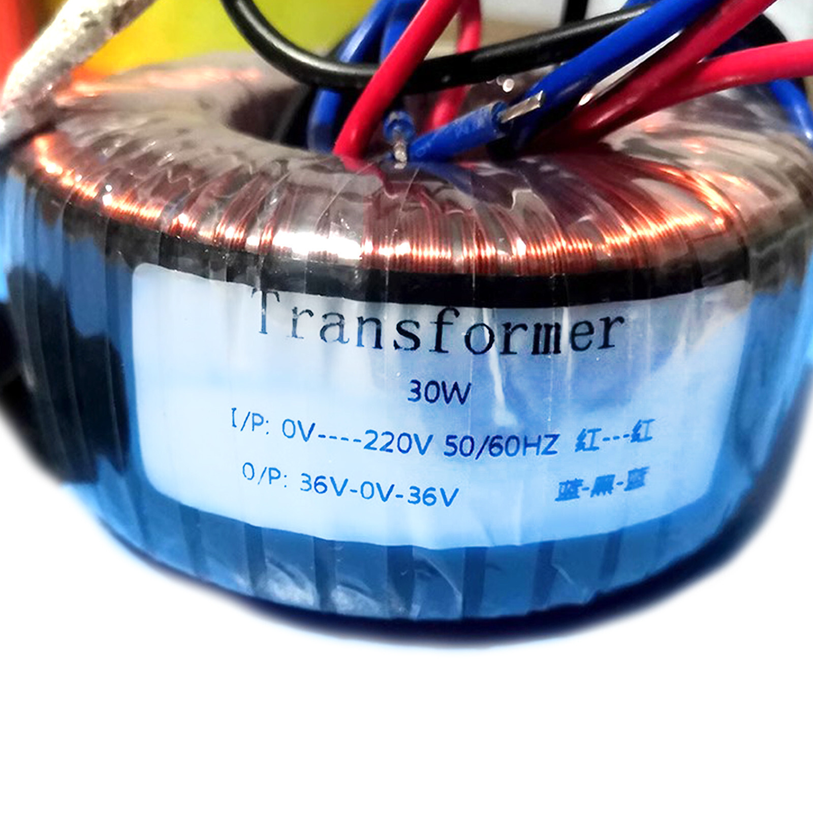 30W transformer with a 3-wireoutput of 36-0-36V can be used with a preamplifier