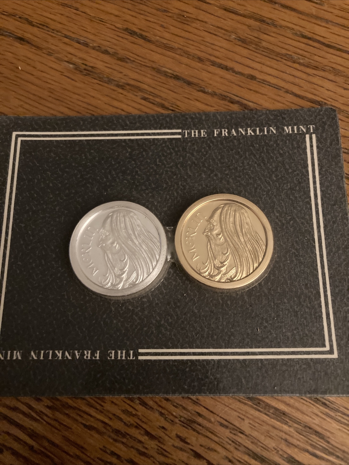 The Franklin Mint Merlin Game Coins 1988 Mint Still Sealed Rare