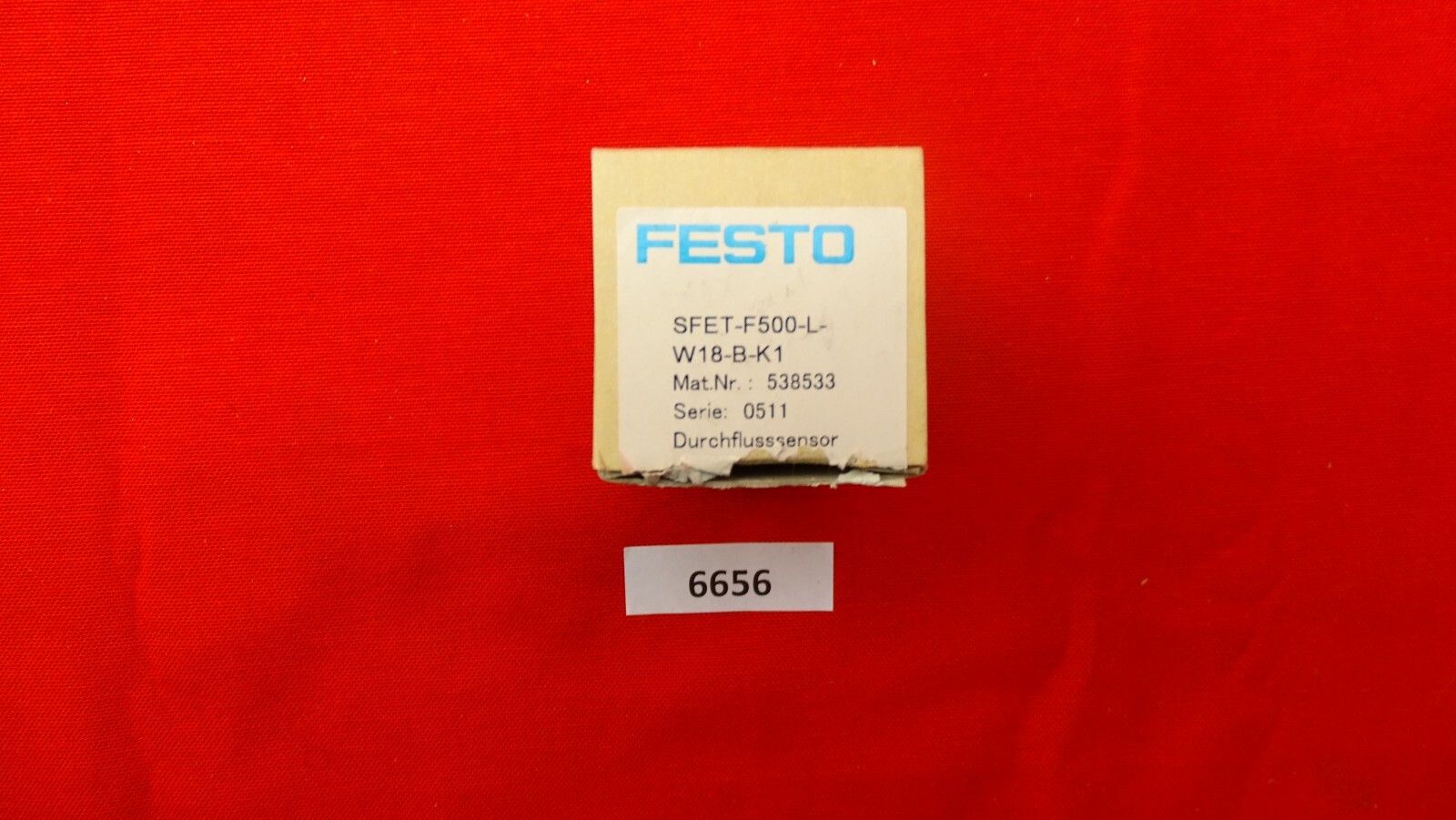 Festo: SFET-f500-l-w18-b-k1 538533 Flow Sensor