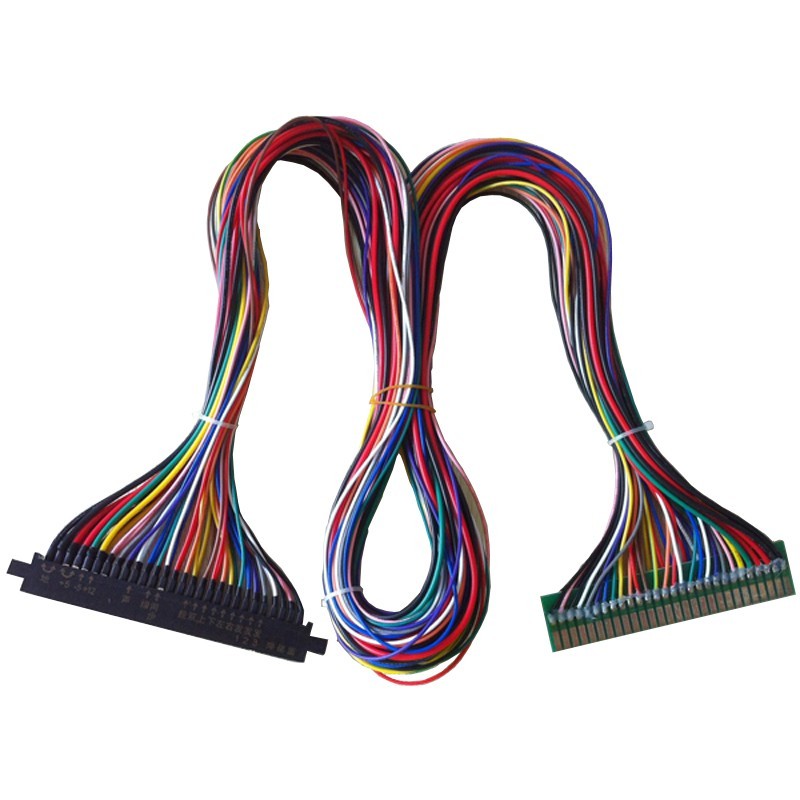 Full 56 pin JAMMA Harness Wire Wiring Loom Extender for veideo arcade game board