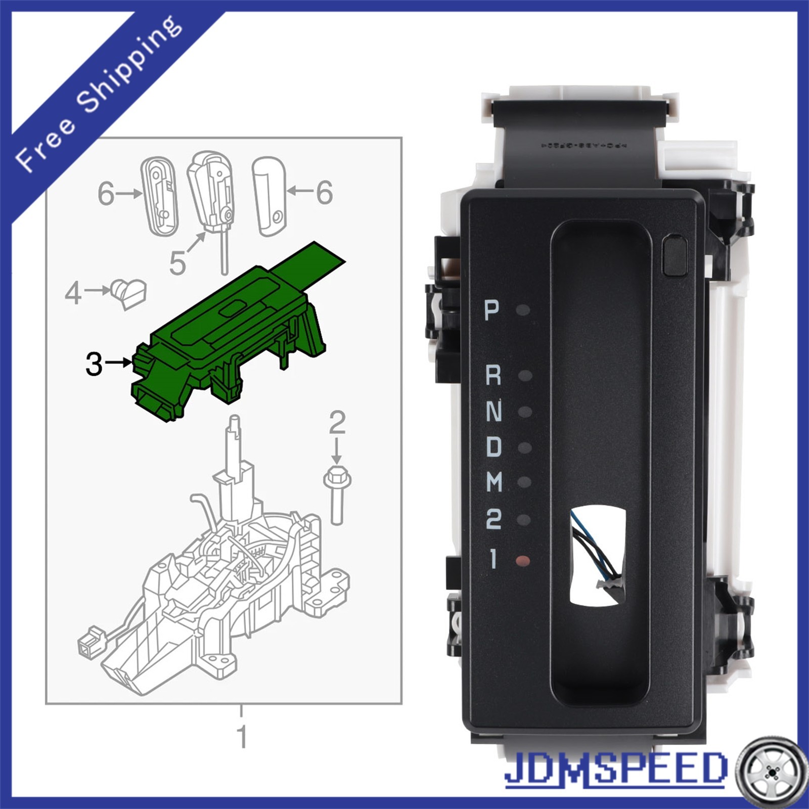 For 2011-2014 Ford F-150 SVT Raptor Console Gear Selector Cover BL3Z-7D443-CA