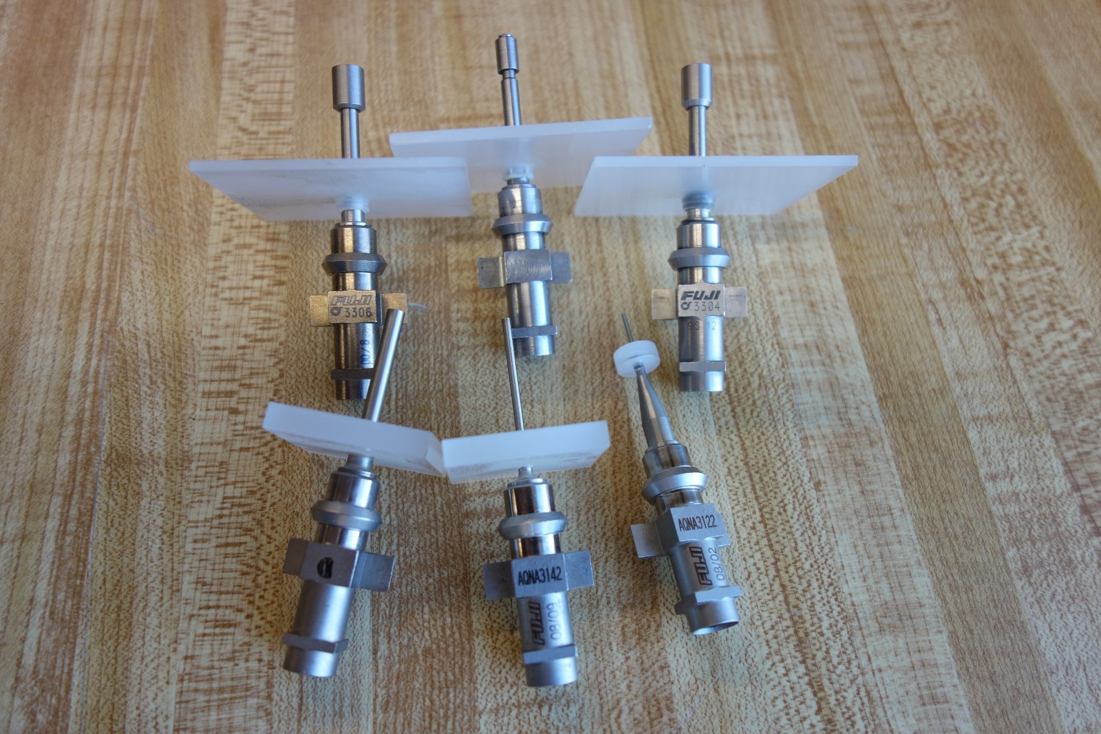Lot of 6 Fuji SMT Nozzle Pick Place Machines IP3 AQNA3122 AQNA3142 3304 3306