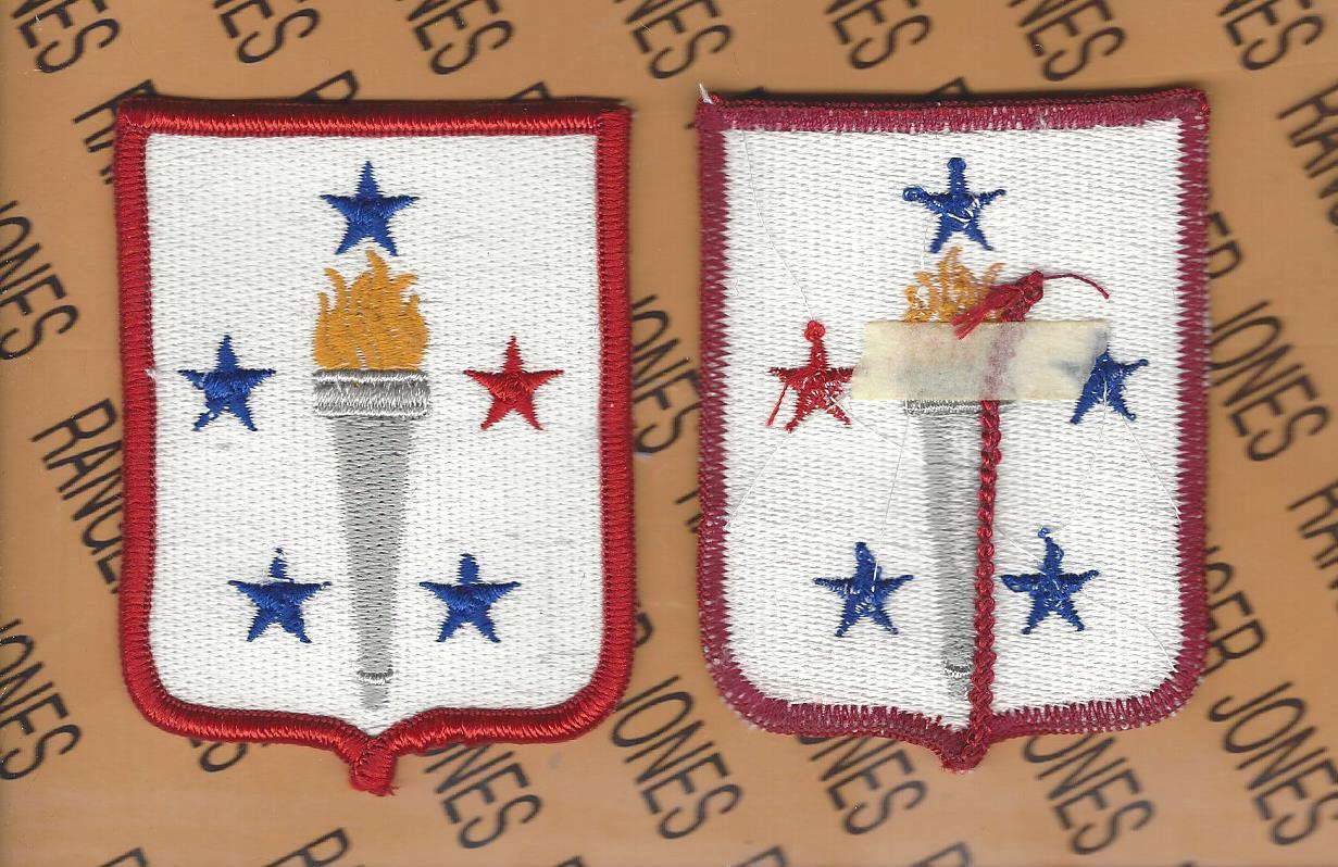 Sustainment Center of Excellence Dress 3" patch m/e Type 1 RED STAR