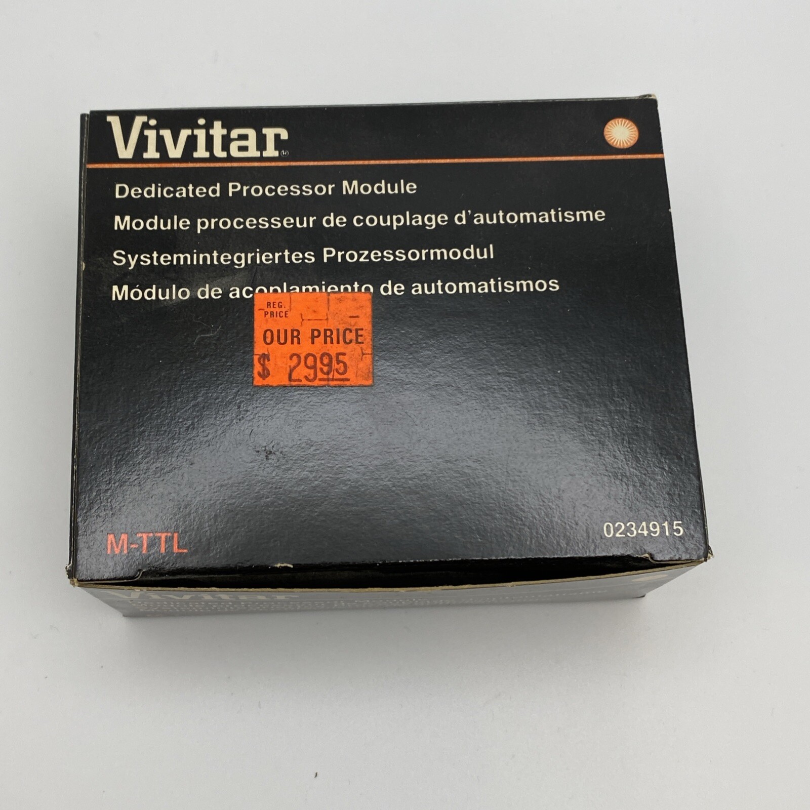 Vivitar Dedicated Processor Module PM/M-TTL
