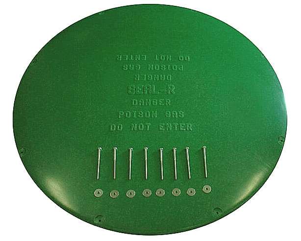 36" Seal-R Septic Cover | Sewer Lid | Fits 36" Corrugated Pipe