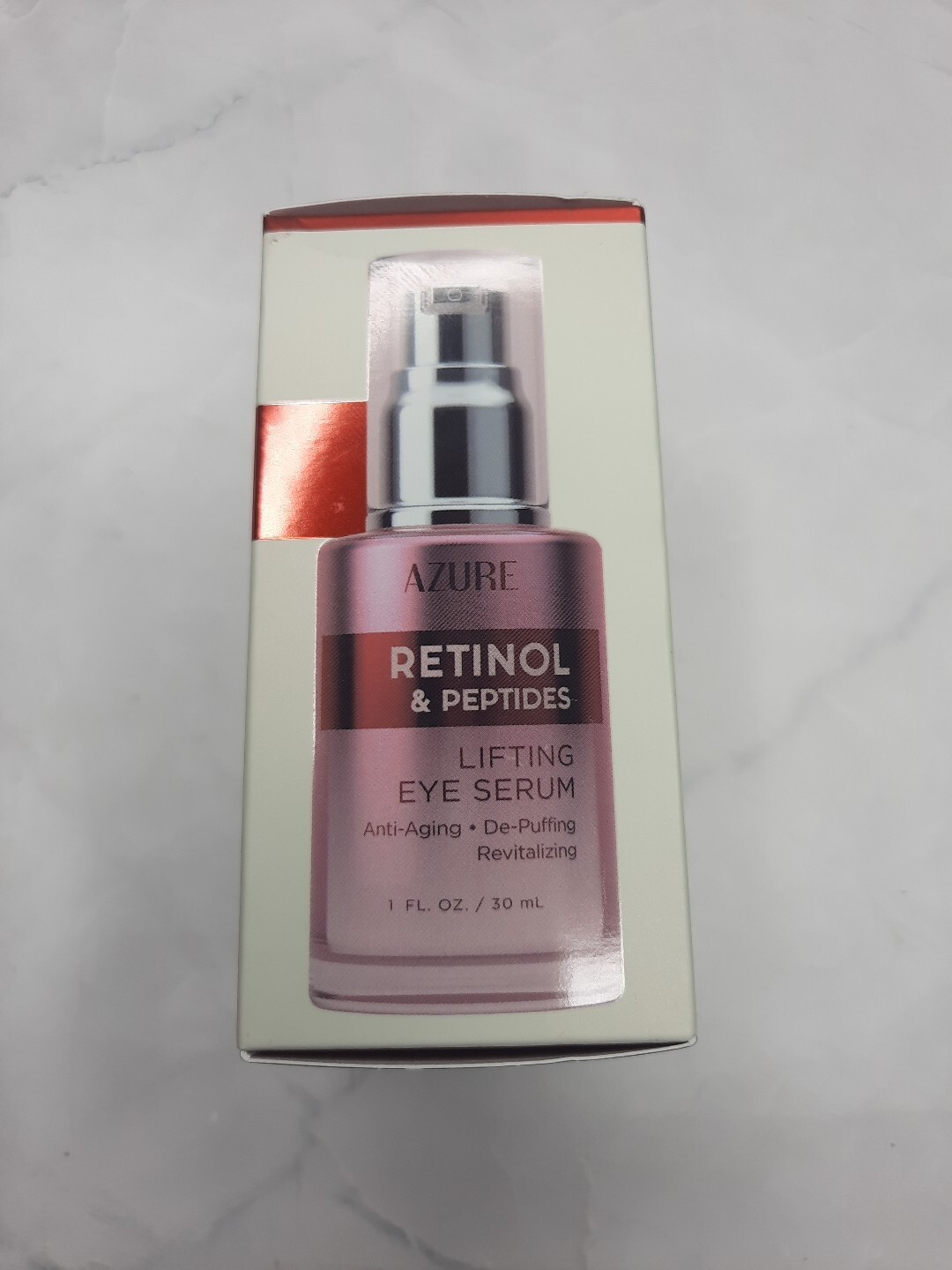 AZURE Lifting Eye Serum Retinol Peptides Anti Aging De Puffing 1 fl oz