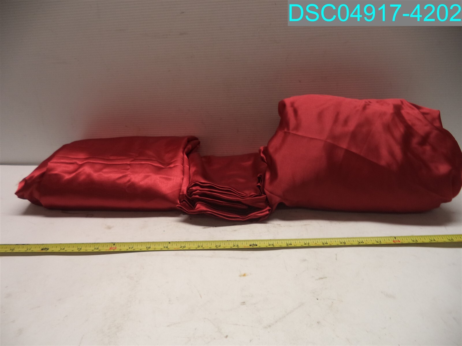 King Size Sheets Red 4 - Pieces Bedding Sheet Set 108" X 115"