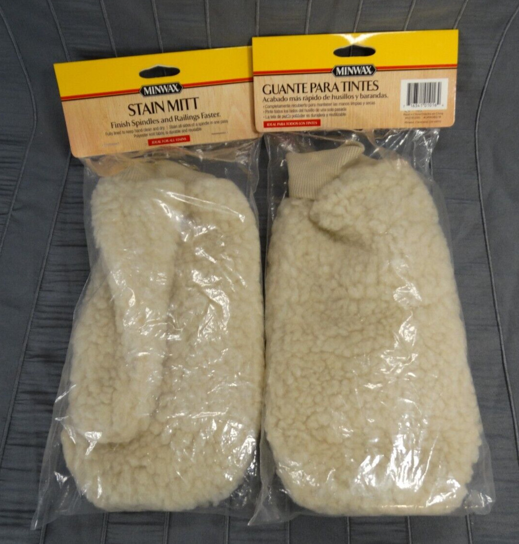Minwax Stain Mitt, Ideal For All Stains, Finish Spindles and Railings Faster 2ea