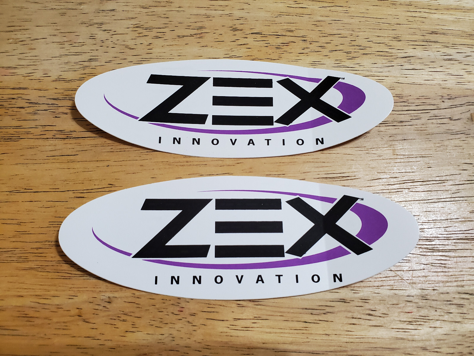 Lot of 2 ZEX Nitrous Oxide Racing Decals Stickers NHRA Street Outlaws
