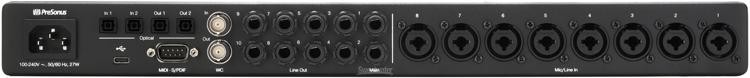 PreSonus Quantum HD 8 Rackmountable USB-C Audio Interface - 1U
