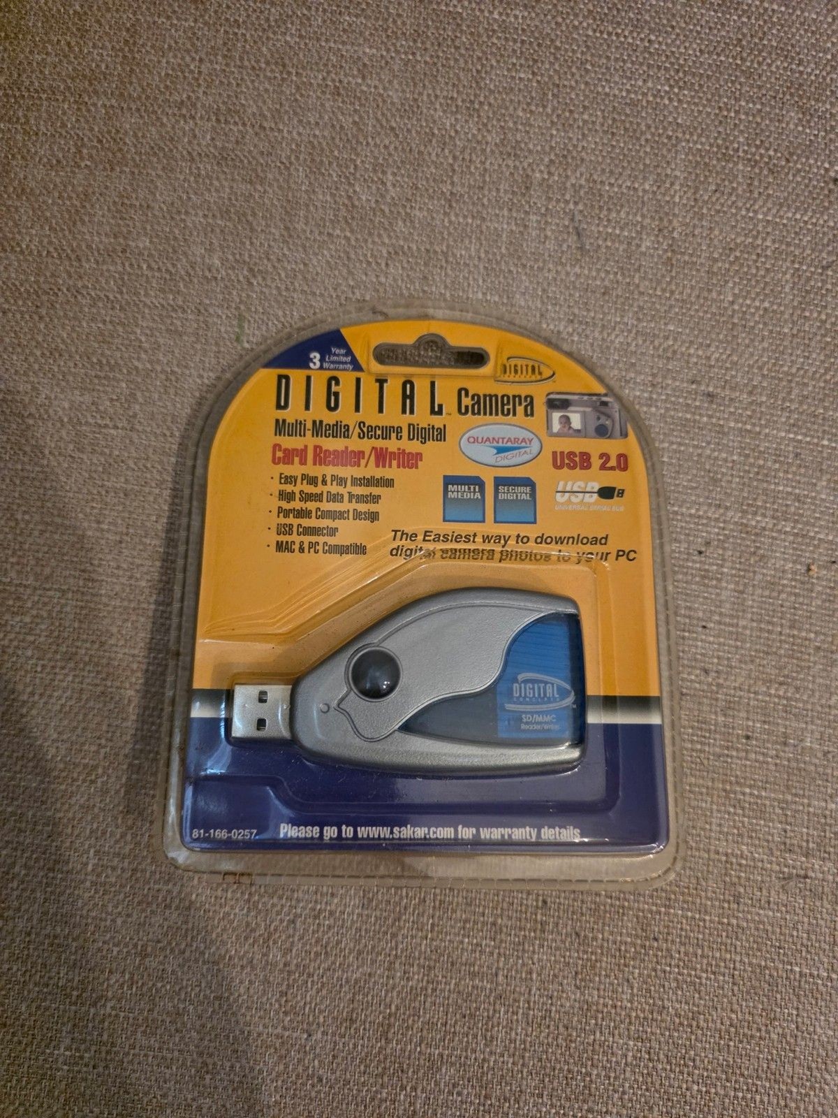 New Digital Camera Multimedia Secure Digital Card Reader/Writer USB 2.0 z