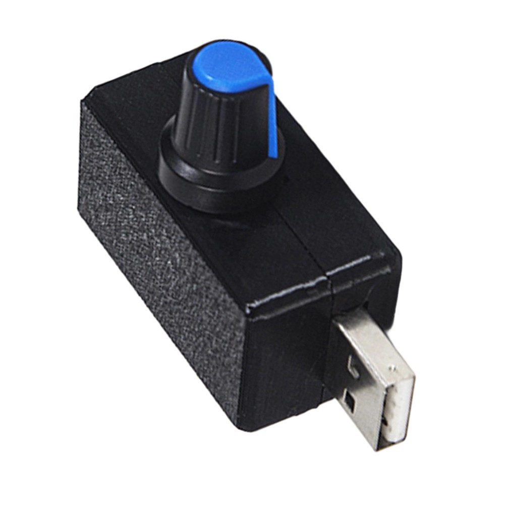 USB Stepless Fan Regulator for 5V USB Cooling For Fans with Easy Installation