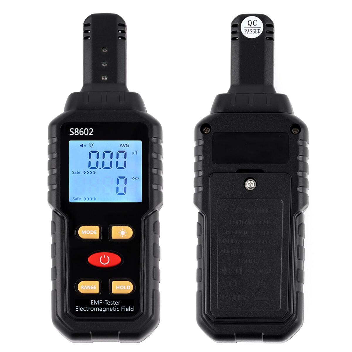 3 In 1 Radiation Detector Dosimeter Geiger Counter EMF Electromagnetic Tester