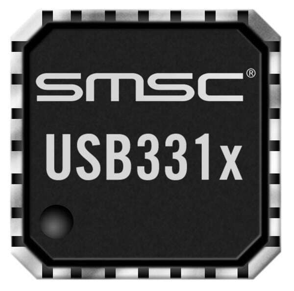 5Pcs USB3317C-CP-TR QFN-24 USB Interface IC High Speed USB 1.8V ULPI
