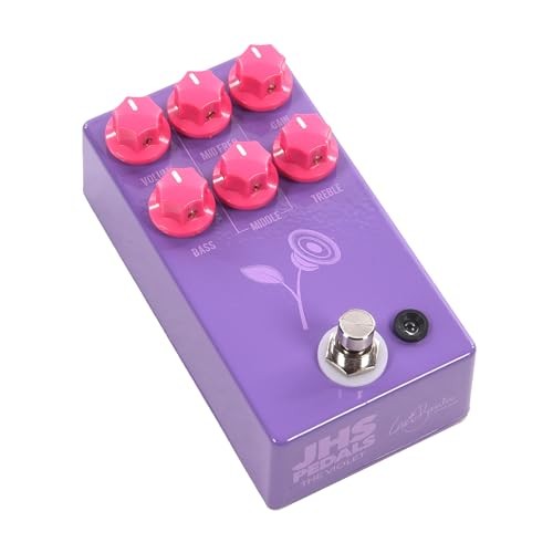 JHS Pedals Violet Distortion Pedal, Black Assorted Colors