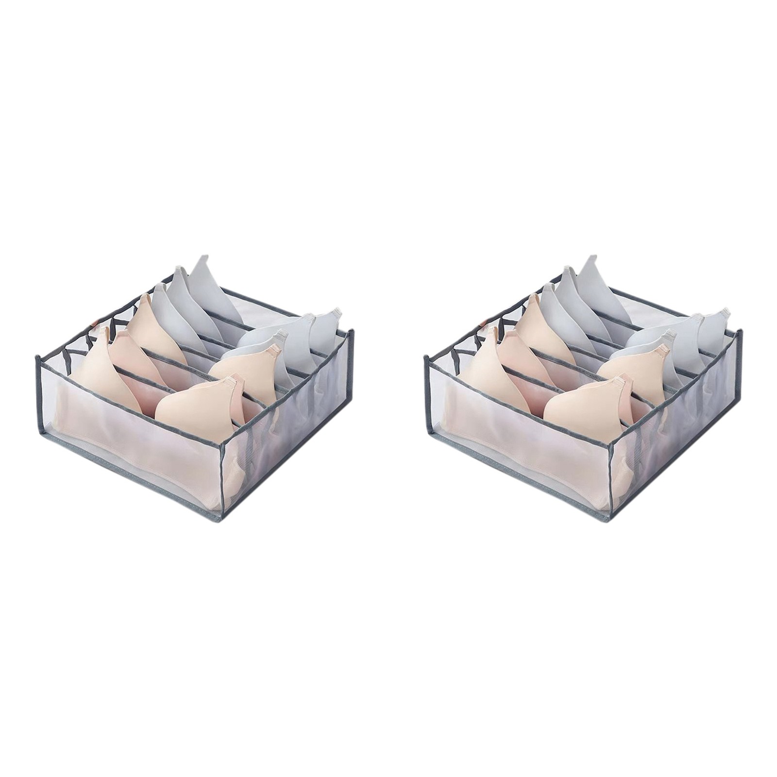 2X Underwear Bra Socks Organizer Storage, Washable, Foldable Schu9116