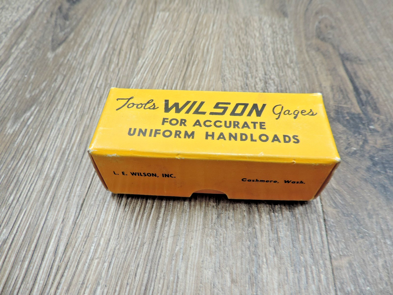Wilson Primer Pocket Reamer Empty Box
