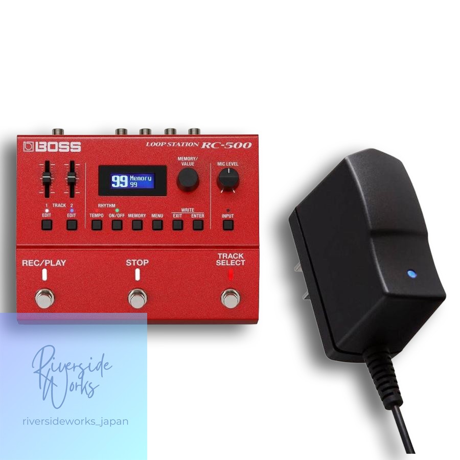 BOSS RC-500 Loop Station with AC Adapter Set 2-Track Looper PTNB