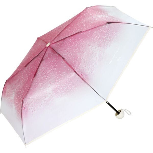 Tabi suru Kissa × Wpc. Cream Soda Folding Vinyl Umbrella Pink #703EK58