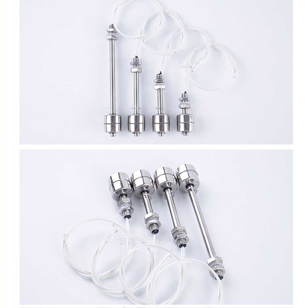 5PCS 75mm Stainless Steel Liquid Water Level Sensor Horizontal Float Switch Tool
