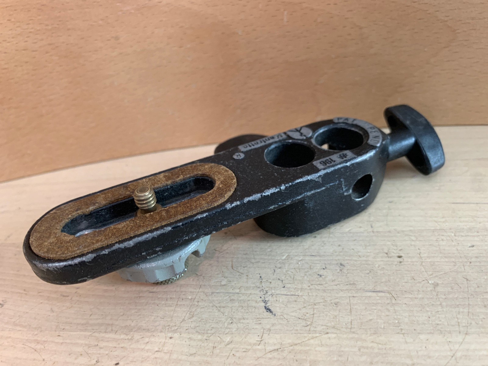 MANFROTTO #196 Camera Mount Clamp Holder Bracket Part Adjustable Italy Universal