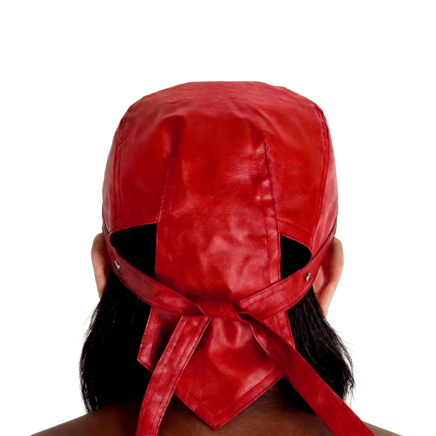 Unisex Punk Motorcycle Skull Cross Adjustable Biker Cap For Men Women