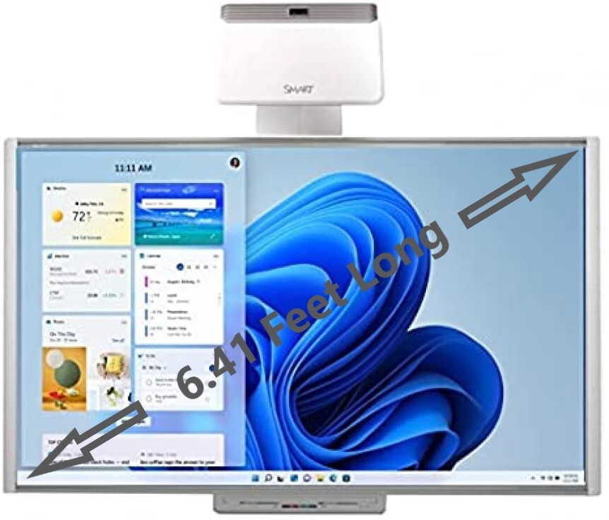 SMART Board SBM680 - interactive whiteboard system with speakers